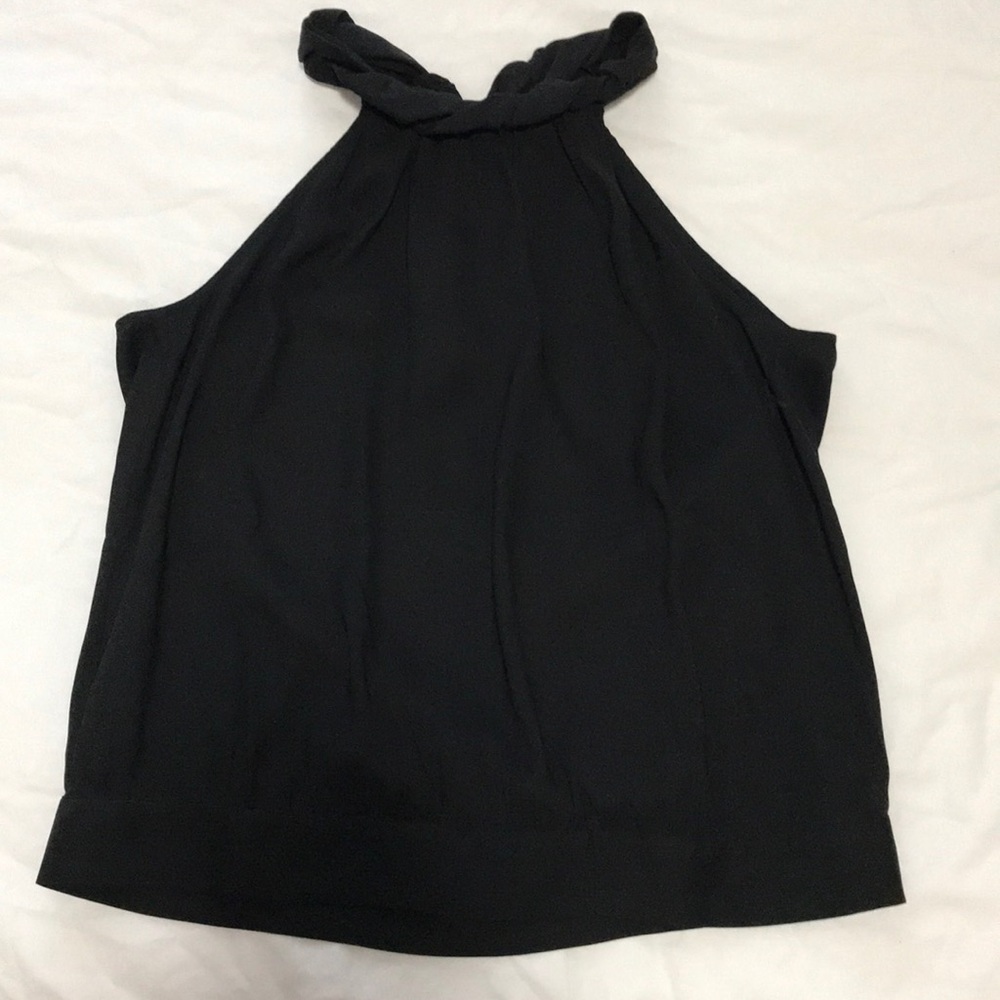 Ann Taylor Black Halter Top